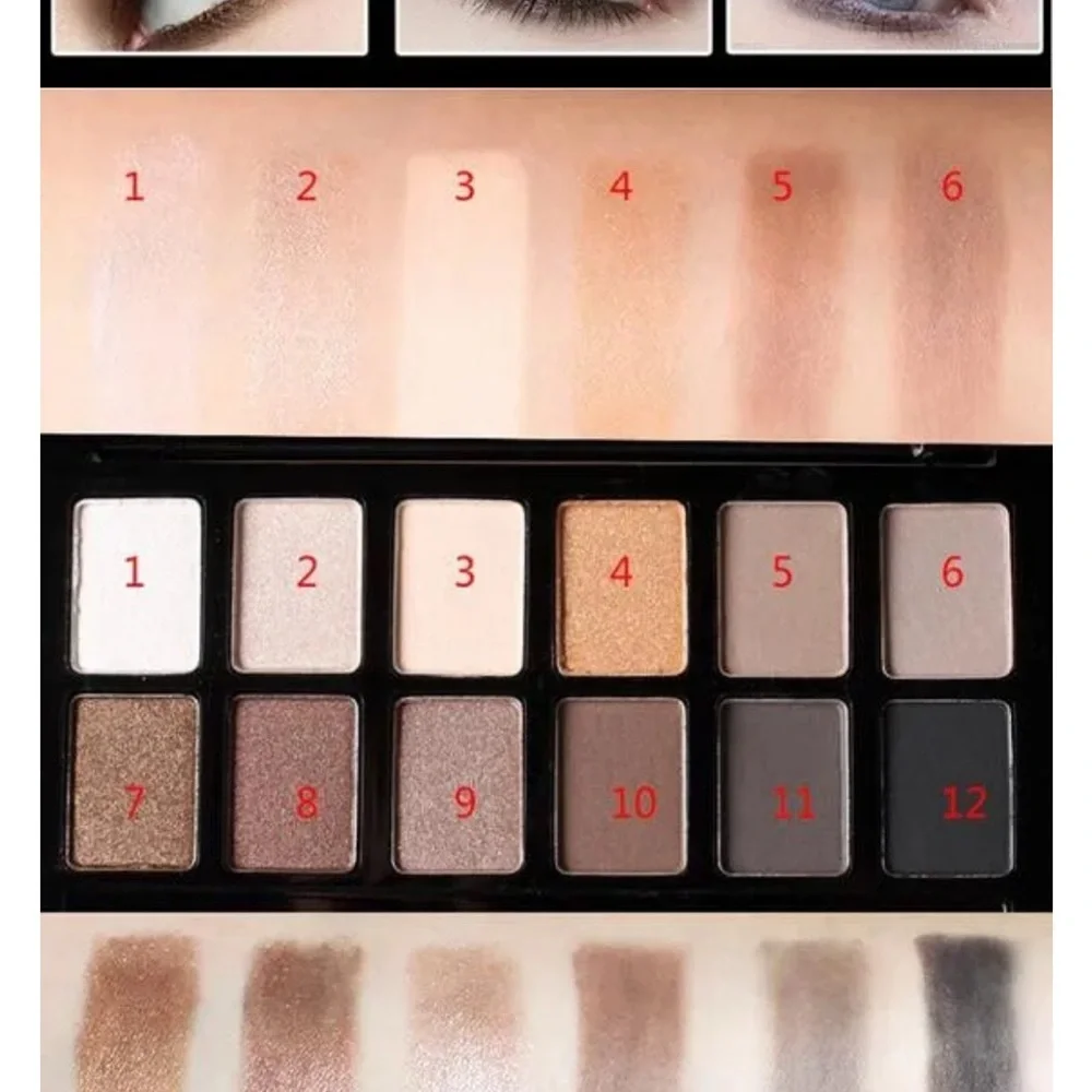 The Nudes Eyeshadow Palette 12 Neutral Shades